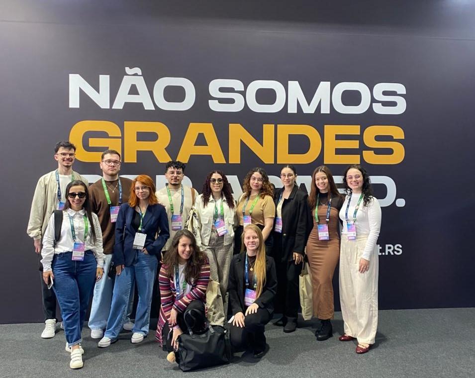 Estudantes de Publicidade e Propaganda da Unoesc participam do Gramado Summit