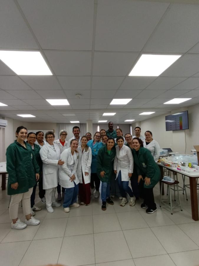 Joaçaba promove capacitação sobre avaliação e manejo do pé diabético para enfermeiros da Atenção Primária