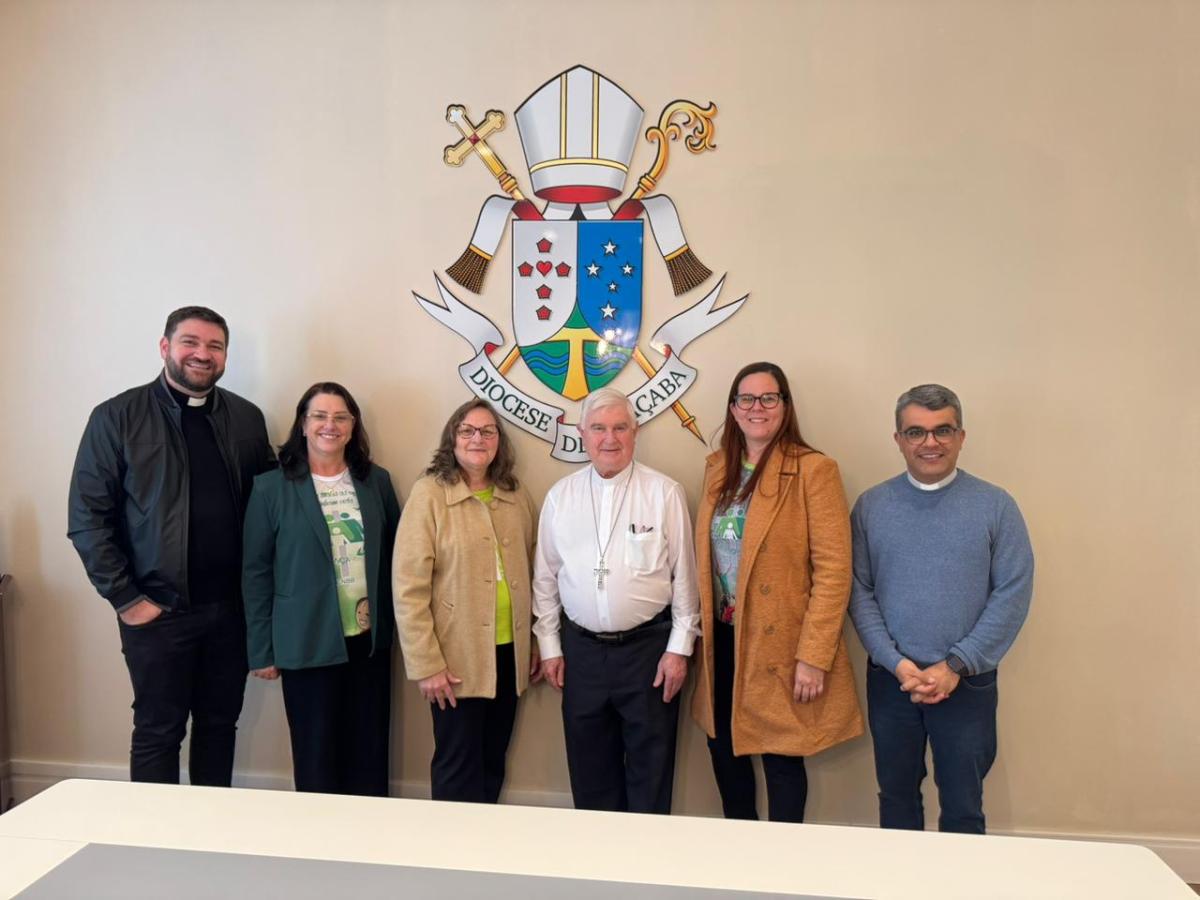Diocese recebe visita da coordenação nacional e estadual da Pastoral da Criança