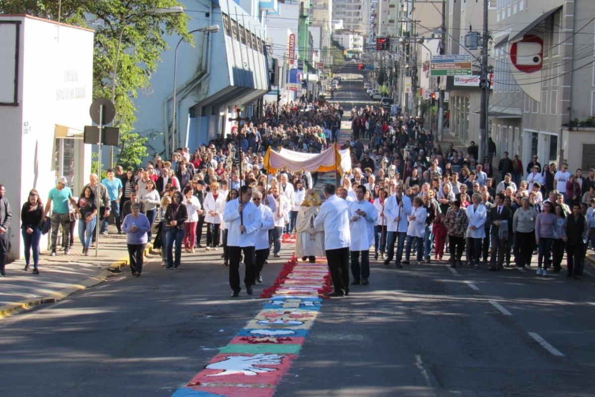 Diocese de Joaçaba celebra Corpus Christi na próxima quinta-feira (04)