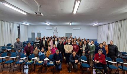Diocese de Joaçaba conclui visitas às 27 paróquias e fortalece a implantação dos novos itinerários de catequese