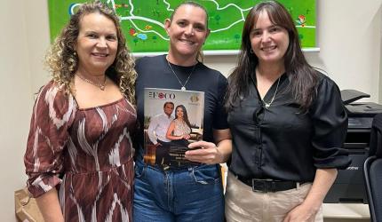 Revista In Foco destaca projeto “Trilhos e Trilhas” em visita à Diretoria de Turismo de Herval d’Oeste