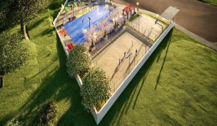 Prefeitura amplia infraestrutura esportiva e leva novo complexo para o Brisas do Vale II