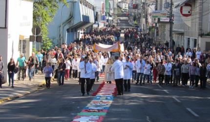 Diocese de Joaçaba celebra Corpus Christi na próxima quinta-feira (04)